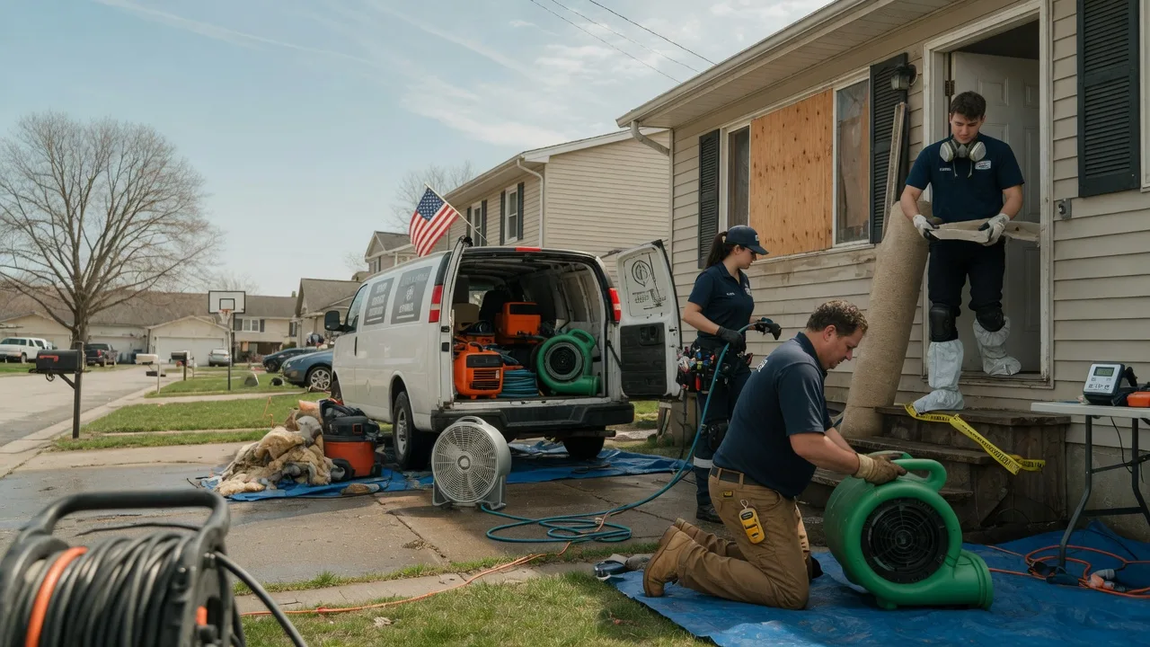 Water Damage Restoration in Rhame, ND near me